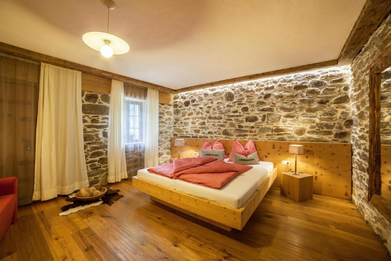 Schildhof Ebion Schildhofsuite Sankt Leonhard in Passeier Buitenkant foto