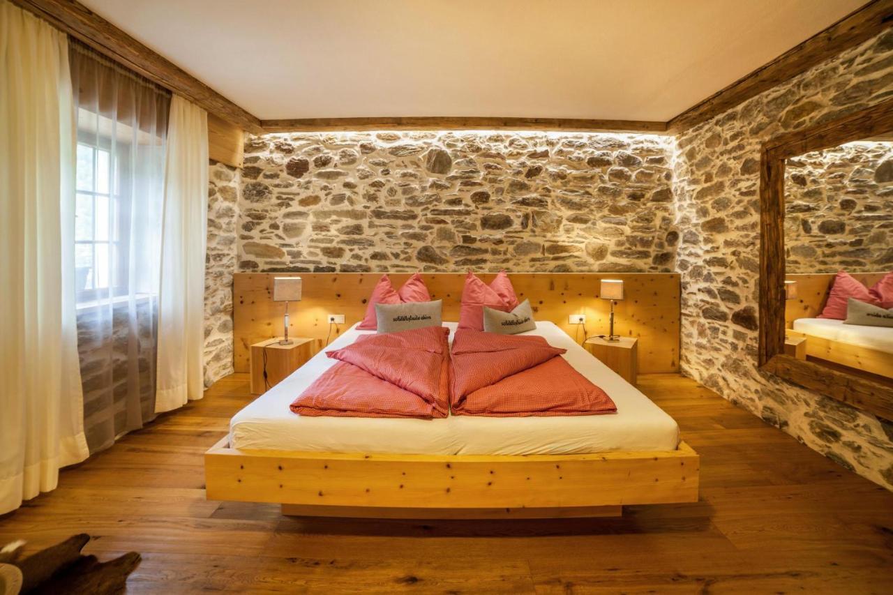 Schildhof Ebion Schildhofsuite Sankt Leonhard in Passeier Buitenkant foto