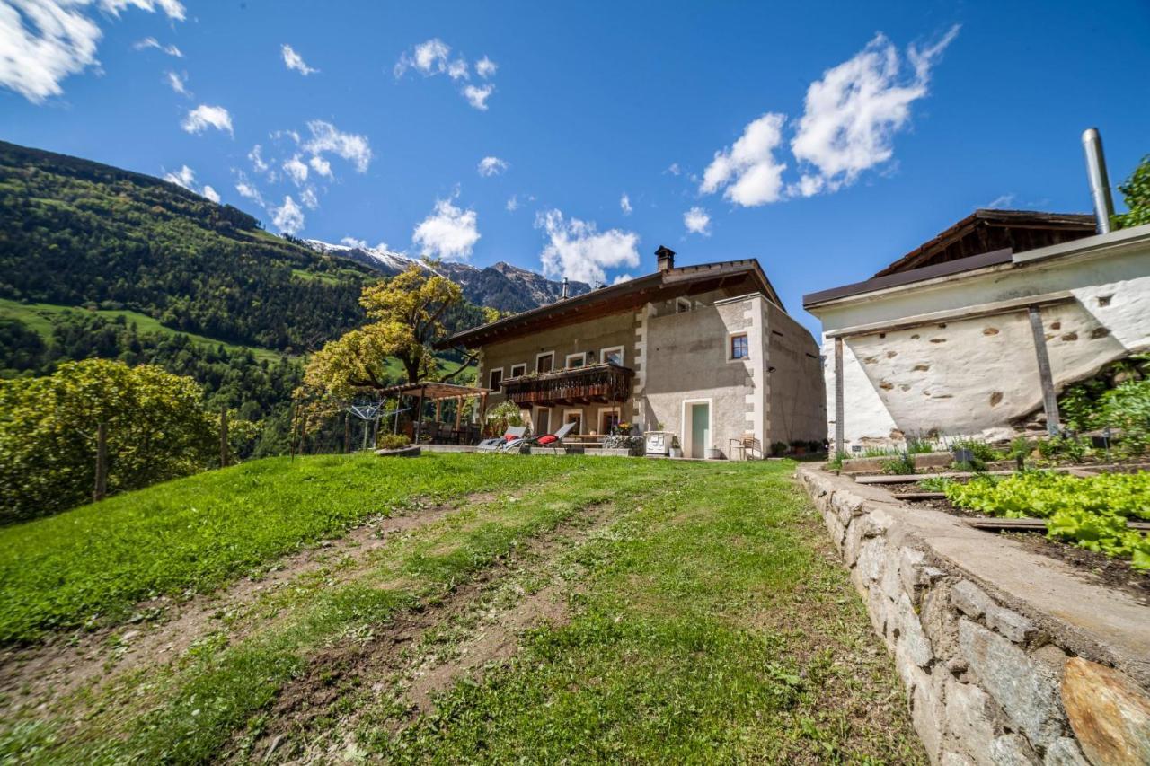 Schildhof Ebion Schildhofsuite Sankt Leonhard in Passeier Buitenkant foto